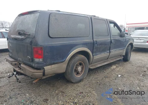 2003 Ford Excursion Eddie Bauer z USA, uszkodzony, nr VIN 1FMNU44L23EC07613